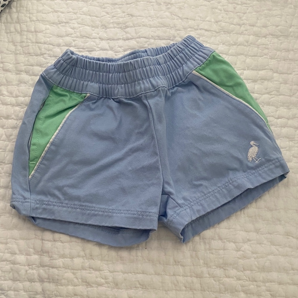The Beaufort Bonnet Company Blue and Green Shorts